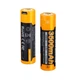Акумулятор 18650 Fenix (3500 mAh) micro usb зарядка - изображение 2