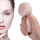 Силіконова щітка масажер для обличчя Finishing Touch Flawless Cleanse 13х5.5 см - зображення 3