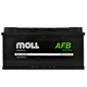 Автомобільний акумулятор MOLL AFB (L6) start/stop 106Ah 980A R+ (правий +) MOLL - изображение 1