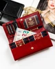 Гаманець жіночий шкіряний Peterson PTN PL-721-1766 RED/BLACK Червоний - изображение 5