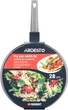 Сковорода ARDESTO Gemini Gourmet Apulia с крышкой 28 см Серая (AR2428GGL) - изображение 11