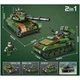 Детский конструктор для мальчиков танк Leopard 2 в 1 Военная техника Леопард 463 детали - изображение 4