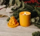 Аромасвічка Гранд Презент CUPID SANTAL YELLOW 100% WOOD WAX 165g 35h (NAC 1032Y) - зображення 1