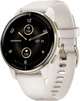 Смарт годинник Garmin Venu 2 Plus Cream Gold S. Steel Bezel w. Ivory Case and S. Band (010-02496-02/12) - зображення 1