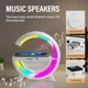 Ночник лампа Smart Light Sound Machine с беспроводной зарядкой Bluetooth колонкой G-Smart - изображение 3