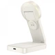Беспроводная зарядная станция 3 в 1 Hoco CQ3 15W для iPhone 12-15/AirPods/Apple Watch | MagSafe | Fast Charger |Milky White | 774197 - изображение 4