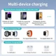 Беспроводная зарядная станция 3 в 1 Hoco CQ3 15W для iPhone 12-15/AirPods/Apple Watch | MagSafe | Fast Charger |Milky White | 774197 - изображение 12