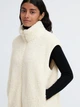 Жилет флисовый женский Uniqlo 356674537 XL Белый (1159793625) - изображение 4