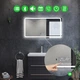 LED-зеркало 90x60см, с Smart-блоком и подогревом, модель Anvi (Anvig83) - изображение 2