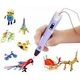 3d ручка 2-го поколения 3dpen с lcd дисплеем фиолетовая + пластик PLA (YС1213) - изображение 2