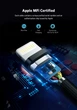 Кабель зарядный Ugreen MFi сертифицированный lightning с алюминиевым корпусом 0.25М Black (US199) - изображение 2