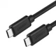 Кабель зарядный Ugreen Type-C 3A Power Delivery PD для быстрой зарядки 3м Black (US286) - изображение 2