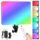 Світлодіодна панель Camera Light PM-36 RGB 50 Вт 36×25 см з пультом та штативом, 3000–6500K Ra95+ (4E988526156F) - зображення 7