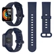 Силиконовый ремешок для Xiaomi Mi Watch Lite "Темно-синий" (VANAX04002) - изображение 1