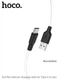 Кабель гнучкий силіконовий HOCO USB - Type-C Silicone X21 Plus 2 метри білий - зображення 1