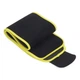 Пояс для похудения, тренировок на липучке для женщин и мужчин, Черный с желтым - изображение 4