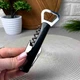 Штопор-открывалка для бутылок, нож сомилье Чёрный RINGEL - изображение 2