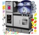 Кухонная плита детская кухня деревянная Kinderplay Light sound GS0057-1 Premium - изображение 1