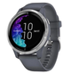 Смарт-Часы Garmin Venu Silver Stainless Steel Bezel w. Granite Blue and Silicone B. (010-02173-01) - изображение 1
