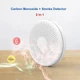 Wifi комбинированный датчик дыма и CO: Tuya Wifi Smoke & Carbon Monoxide Compound Alarm, с сиреной и оповещением на смартфон - изображение 8