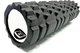 Массажный ролик-валик для МФР и йоги EasyFit Grid Roller v2.1 45 см роллер-массажер для спины, ног, рук и шеи EF-2027-BK Черный (56000956) - изображение 3