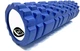 Массажный ролик-валик для МФР и йоги EasyFit Grid Roller v2.1 45 см роллер-массажер для спины, ног, рук и шеи EF-2027-BL Синий (56000958) - изображение 3