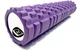 Массажный ролик-валик для МФР и йоги EasyFit Grid Roller v3.1 60 см роллер-массажер для спины, ног, рук и шеи EF-2037-V Фиолетовый (56000977) - изображение 3