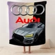Плед 3D Audi 12420 160х200 см - изображение 2