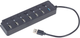 USB Hub na 7 portów Gembird UHB-U3P1U2P6P-01 - obraz 1