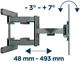 Uchwyt do telewizora Gembird 40"-80" (WM-80ST-01) - obraz 6