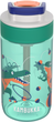 Butelka na wodę Kambukka Lagoon Kids Juggling Dino 400 ml Light Green (11-04047) - obraz 4