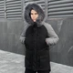 Парка Pobedov Seniora Udacha Gray Черно-серый 3XL OW55982&nbsp;6223XLbage - изображение 4