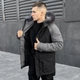Парка Pobedov Seniora Udacha Gray Черно-серый 3XL OW55982&nbsp;6223XLbage - изображение 5