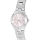 Женские часы Casio LTP-1241D-4ADF Серебристые с розовым - изображение 1