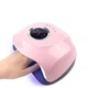 Лампа для манікюру та педикюру нігтів гель лаком, гелем SUNUV-M3 180W UV/LED Рожева - зображення 4