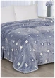 Плед-покрывало Magic Blanket Светящийся в темноте 165х120 см Серый - изображение 1