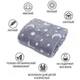 Плед-покрывало Magic Blanket Светящийся в темноте 165х120 см Серый - изображение 10