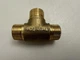 Газовый тройник Luxor T4 Italy Subuf латунь - изображение 2