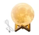 Настольный светильник ночник лампа луна Magic 3D Moon Light от аккумулятора - изображение 4