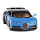 Машинка Bugatti Chiron іграшка моделька металева колекційна 14 см Синій (7637865) - зображення 3