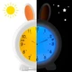 Ночник-тренажер сна детский Alecto Baby BC100 Bunny Белый/Голубой - изображение 3