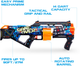 Szybkostrzelny blaster Zuru X-SHOT Skins Last Stand Game Ponad 16 naboi (193052039279) - obraz 7