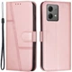Чохол-книжка з застібкою UniCase Jet Cover для Motorola Moto G84 - Rose Gold - зображення 1