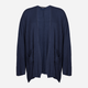 Kardigan damski oversize Zaiia ZASW04 One size Ciemnoniebieski (8228504515741) - obraz 5