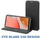 Чехол-книжка для смартфона BeCover Exclusive для ZTE Blade V40 Design Black (BC_710287) - изображение 4