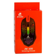 Миша дротова Jeqang JM-600 1600DPI USB 1.2M для ПК/ноутбука Led підсвічування геймерська Чорний - изображение 2