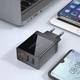Сетевое зарядное устройство ESSAGER Fangbo QC3.0 USB-A (QC+Dual 2.4A) EU Black (ECTQC3-FBB01) - изображение 4