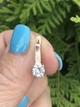 Серьги серебряные с золотом и цирконием 0448.10с - изображение 4