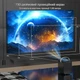 Портативный проектор HONGTOP Android 10/4K/HD/4GB +64GB/Wi-Fi/Bluetooth для дома совместим с ТВ-приставкой для ноутбука White - изображение 6