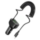 Автомобильное зарядное устройство Hoco NZ11A 2USB/ Type-C PD 30W черное + кабель Type-C - изображение 8
